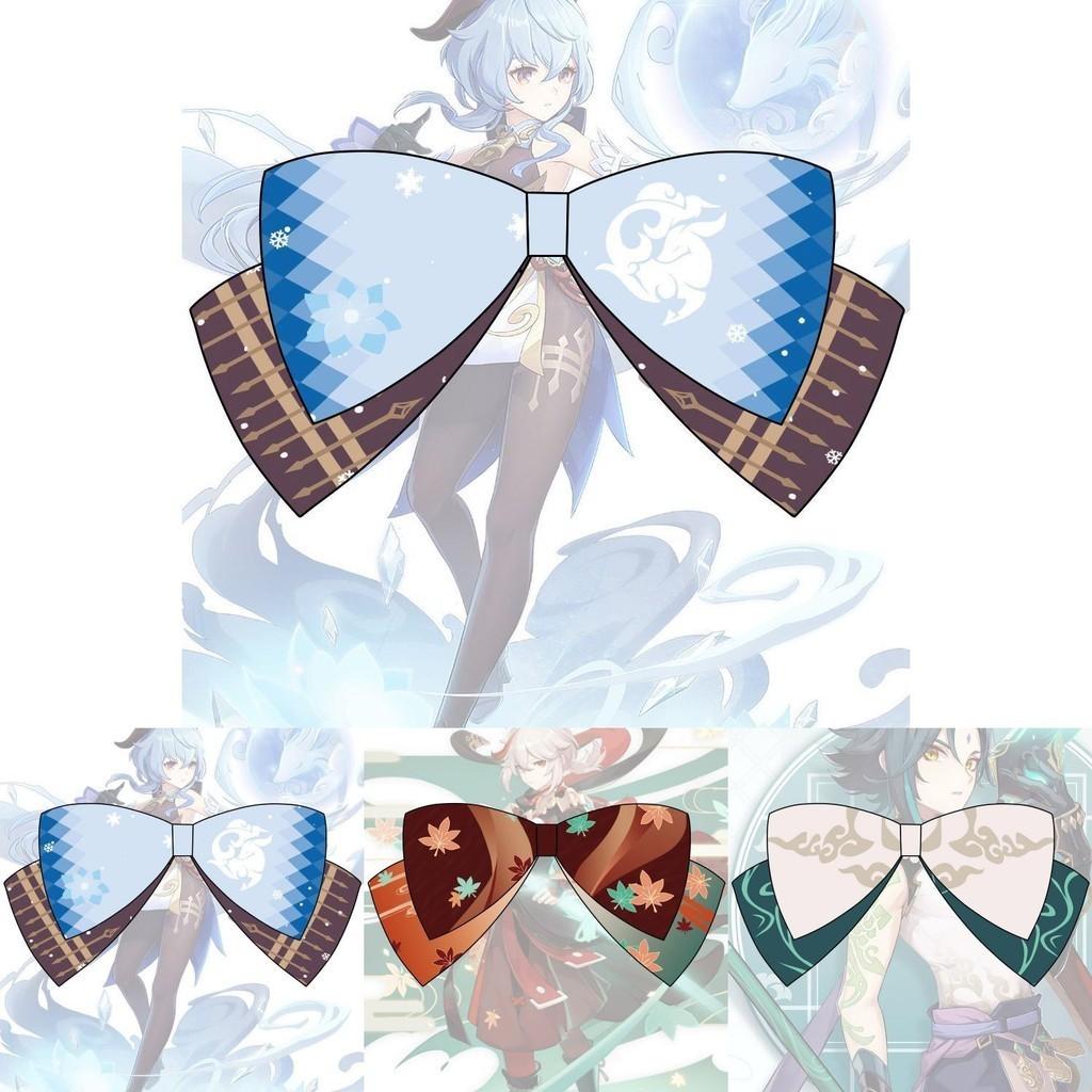 Anime Genshin Impact Hutao Bow Hairpin Hair Accessories For Girls Realistic And Delicate Design