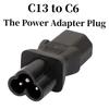 Wa-0102 Meihua Rotary Brand C13 To C6 Power Plug For Internet Cafe Computer Case Pdu Lcd Monitor Modification 250v 10a