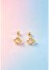 Exquisite Stainless Steel Small Screw Back Stud Earrings: Star, Heart, Scissors Styles for Cartilage Piercings