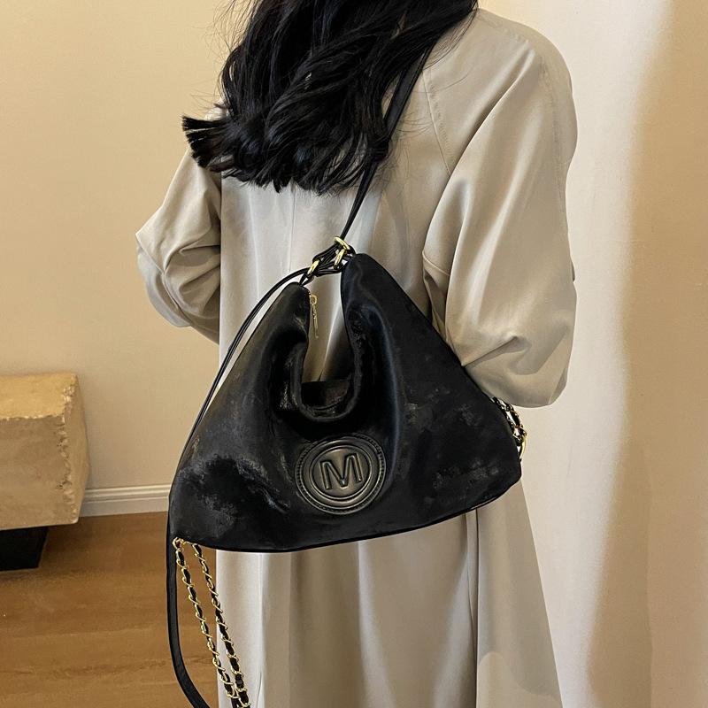 Premium Suede Retro Big Bag Women'S Backpack Popular Shoulder Bag Large Capacity Tote Bag