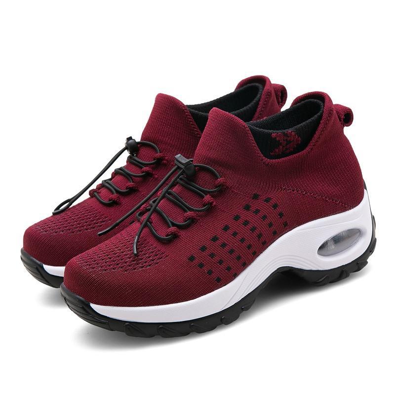 Spring cross-border women's shoes fashion versatile sports shoes casual shoes large size air cushion one pedal single shoes