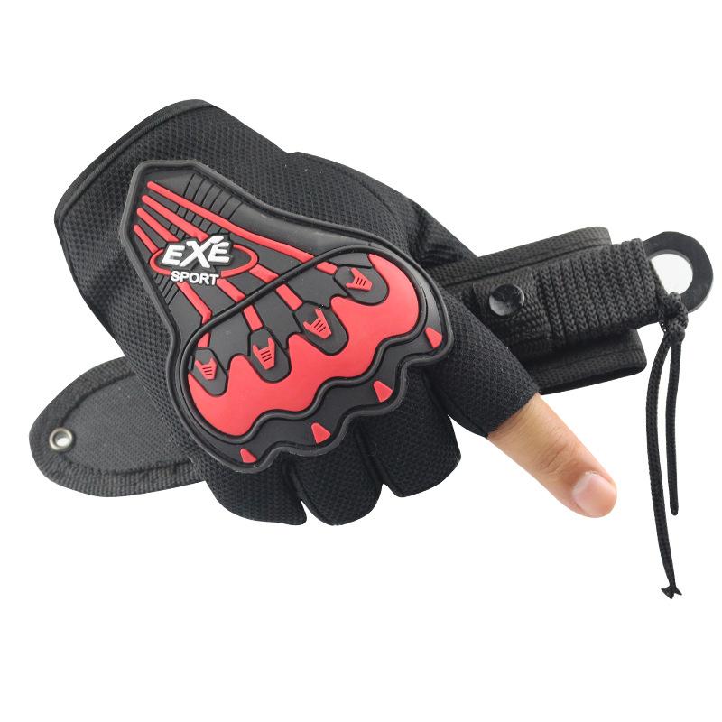 Cycling Half-finger Gloves Men's Spring and Summer Touch Screen Wear-resistant Outdoor Mountaineering Non-slip