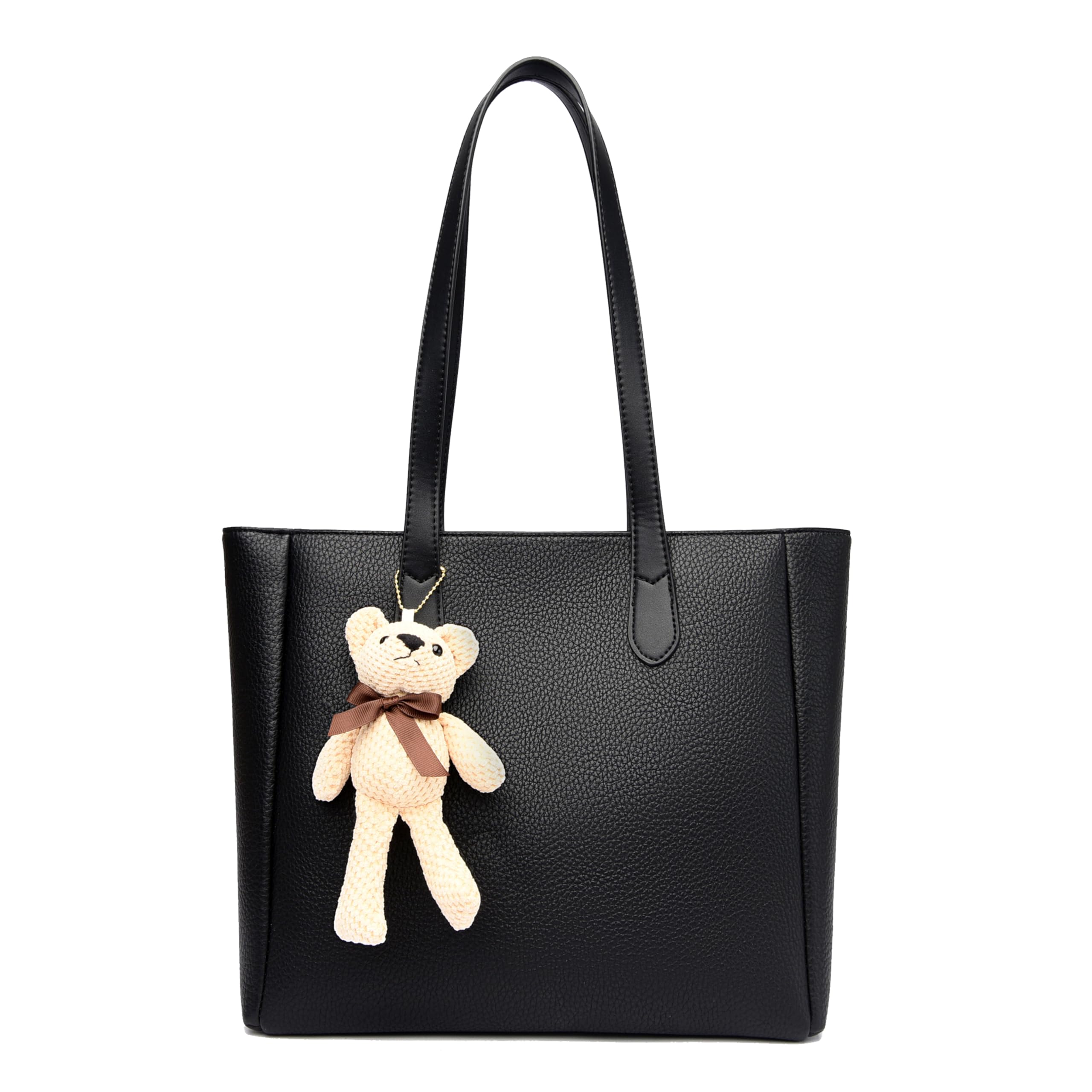 

Tote bag for business for commuting to work or large birthday gift [FSD.WG] women, bag, stylish, popular, 2-way handbag, school, capacity, leather, чорний