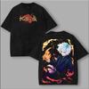 Abbigliamento Anime Hot Gabimaru Paradiso Infernale Uomo Donna Magliette Oversize Casual Maglietta Lavata Cotone Vintage Manica Harajuku Top