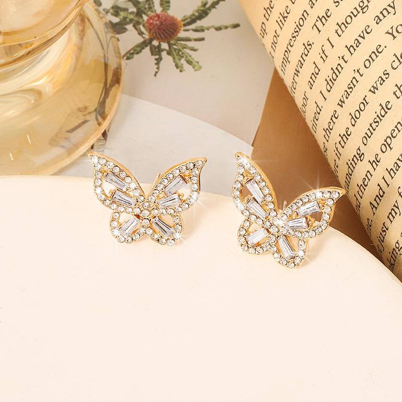 Korean Elegant Long Fashion Personality Design French Earrings Advanced Temperament Temperament Sweet Earrings Wild Earring