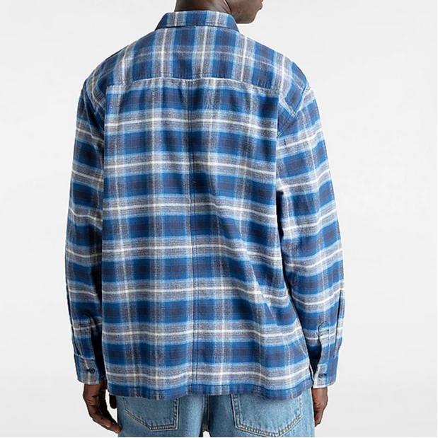 New Vans MONTWOOD MONTWOOD Shirt Men's Blue VN000HNNY8S