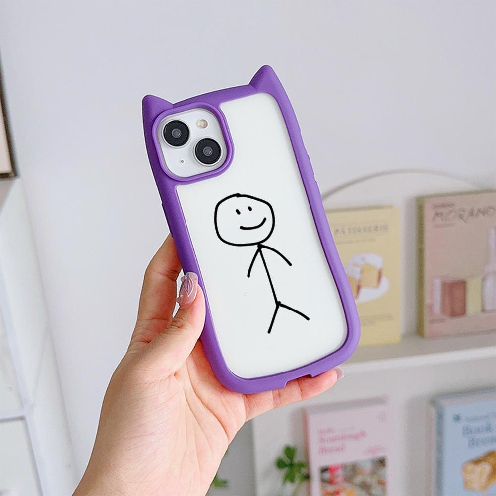 Мягкие чехлы для телефонов с кошачьими ушками для iPhone 16 15 13 12 11 Pro Max 14 Plus — фото 15