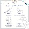 148pcs Pink Balloon Garland Arch Set Anniversary Graduation Birthday Wedding Valentine's Day Dance Decoration. Garland
