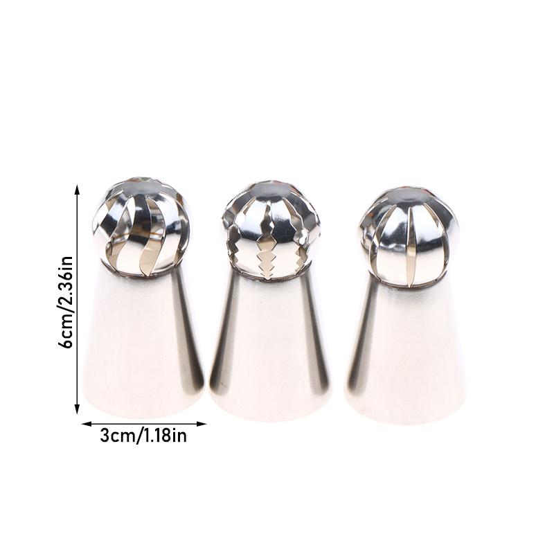 3/6/9Pcs Cake Decorating Piping Tips Set Baking Supplies Kit Diy Cake Decorating Tips Set Tool For Beginners