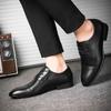 Genuine Leather Mens Casual Shoes Business Formal Shoes Evening Dress Crocodile Pattern Luxury Shoes Designer Plus Size 48 49 50