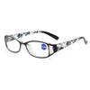 A Pair of PC Printed Reading Glasses Gorgeous Female Anti-Blu-ray Retro HD Glasses for the Elderly Fashion Reading Glasses