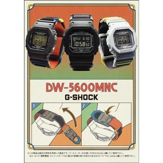 Montre Casio G-Shock produit authentique domestique matériaux respectueux de l'environnement DW-5600MNC-7A8JF homme gris