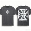 West Coast Choppers Core Logo T-Shirt Men Women Oversized Streetwear Y2k Retro Hip Hop Harajuku Short Sleeve Casual Loose Female Male Clothing