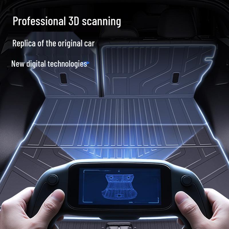 Haval Xiaolong MAX Trunk Mat, TPE 25, Second Gen One-Piece Tail Box Mat for Car Modification