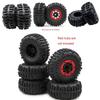Durable Soft Rubber 2.2" Rock Crawler Tires With Foam For Axial Scx10 Wraith Trx-4