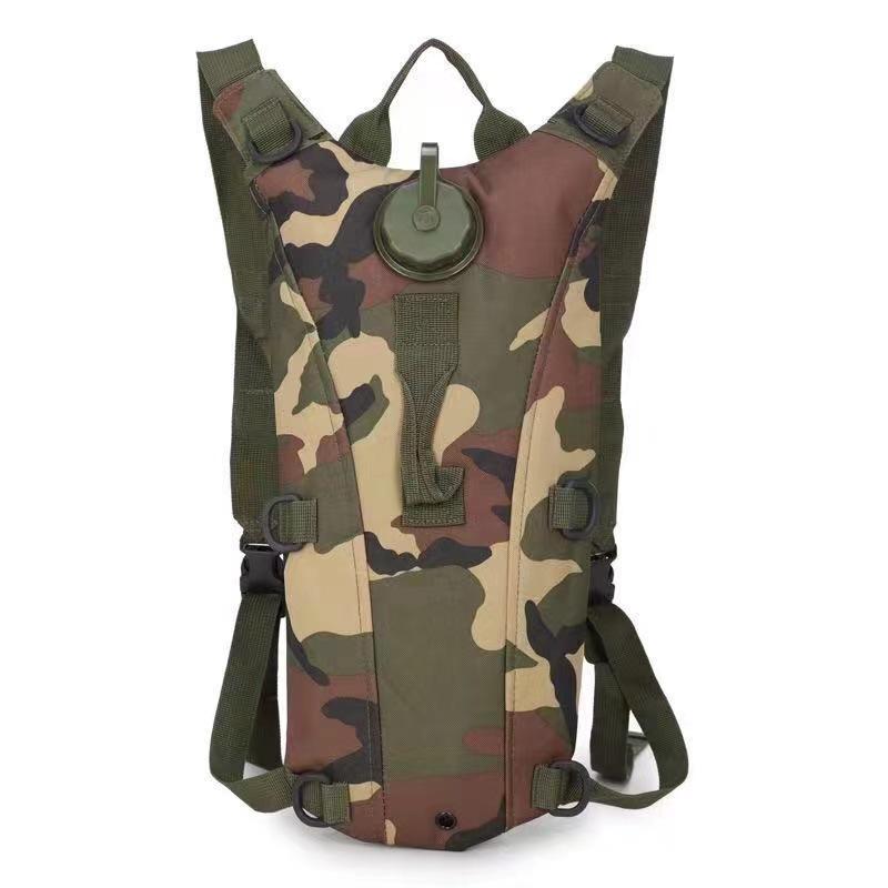 3L Wasserbeutel Outdoor Camouflage Seesack Wasserbeutel Tasche Reisen Radfahren Bergsteigen Taktischer praktischer Wasserflaschen-Rucksack