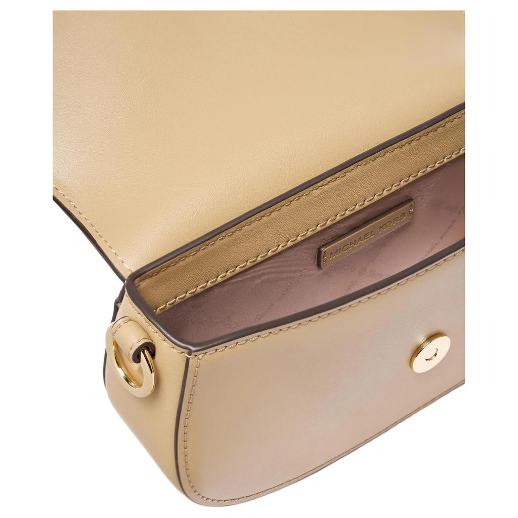 Michael Kors Adjustable Strap Leather Shoulder Bag Small Women shoulder bag Camel 35F5GIMC5L-CAMEL