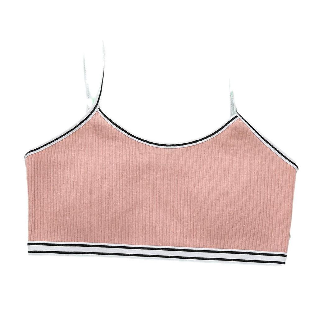 Teen Girls' Camisole Bra, Ages 9-16, Perfect for Elementary to High School Students