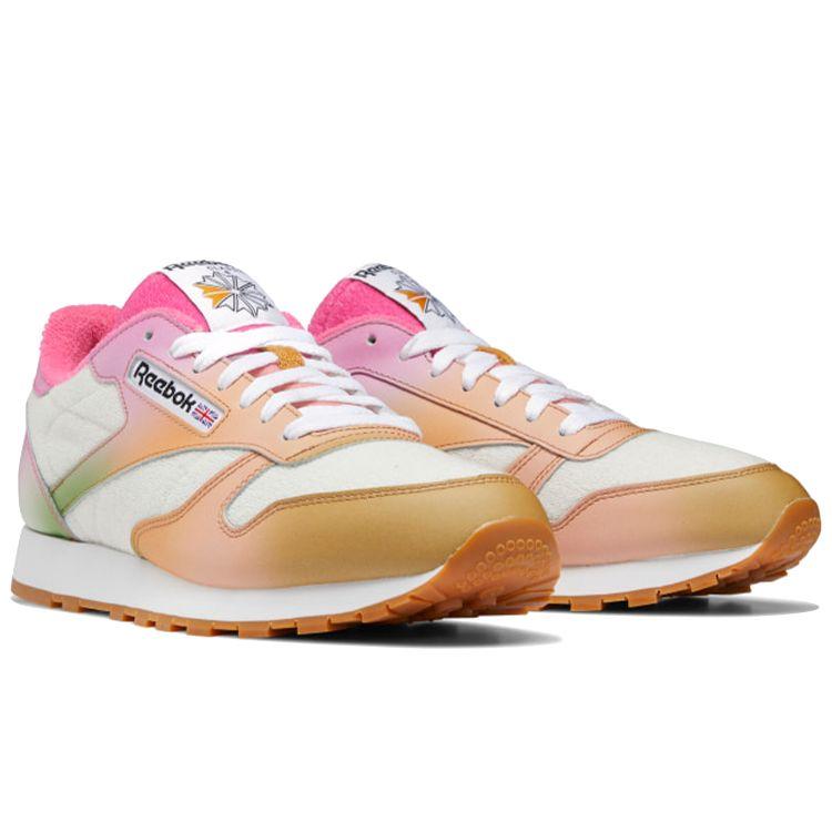 Reebok Daniel Moon X Classic Leather Atomic Pink Radiant Ochre Unisex Sneakers Orange Chalk GZ6904
