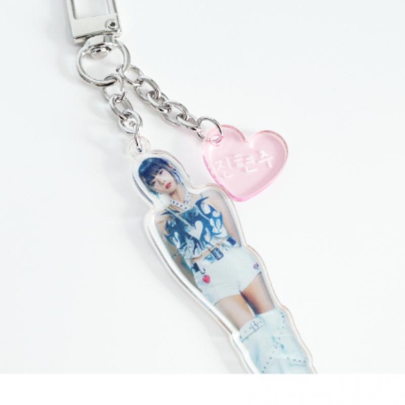 Eunice   06 Acrylic Keyring Unis 1st Mini Album Pop Up Official Md