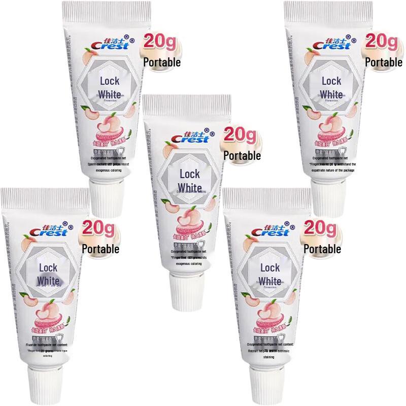 Crest Two-Color Lock Whitening Toothpaste