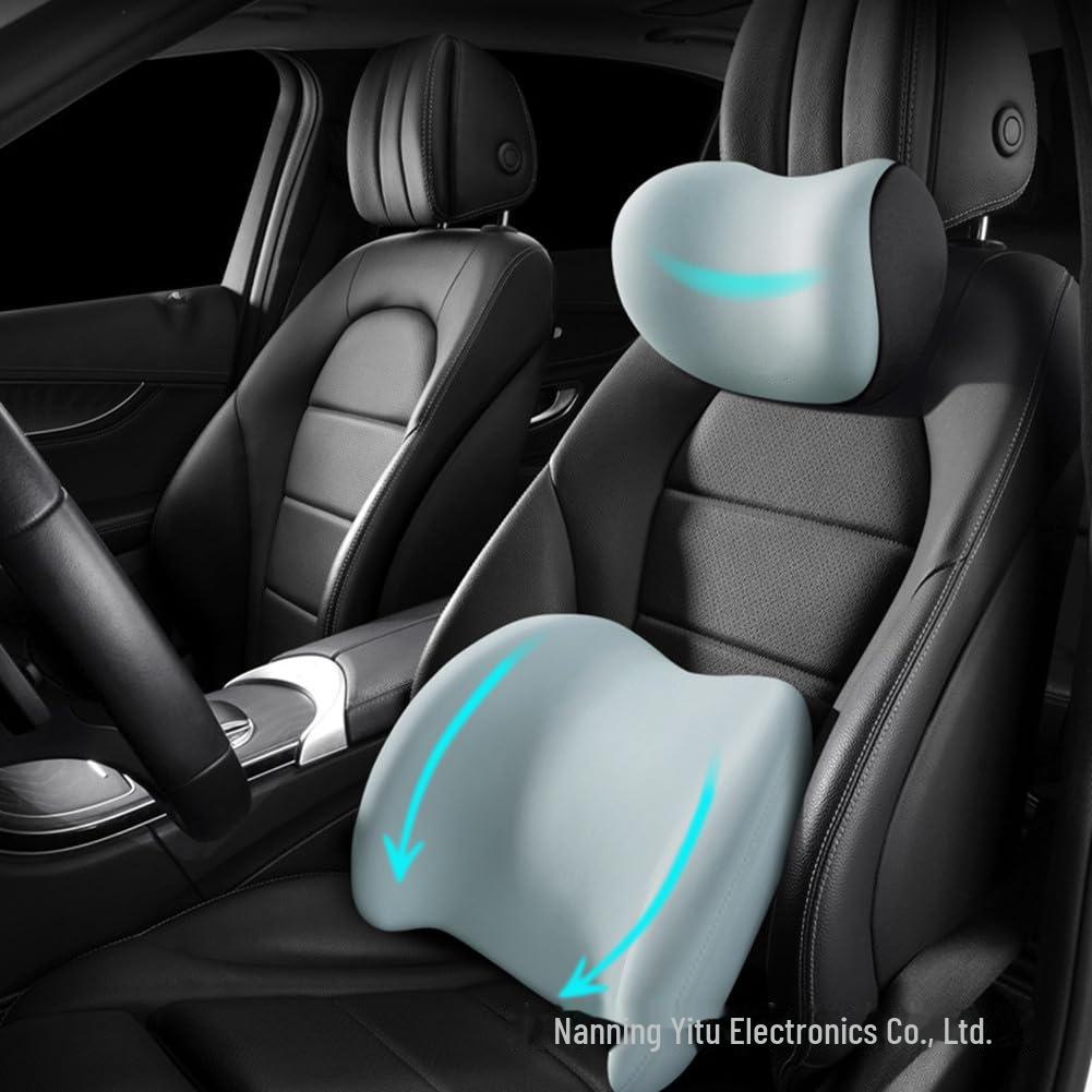 Auto Kopfstütze Halswirbelschutz Kissen für Sitz, Lendenbereich und Rückenlehne. Universelles Kissen für alle Jahreszeiten.
