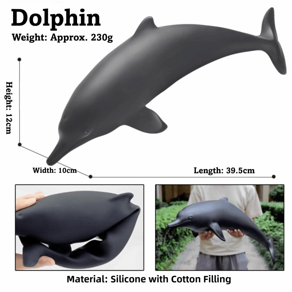 Large Size Ocean Animals Action Figures Great White Shark Model  Ocean Animal Simulation