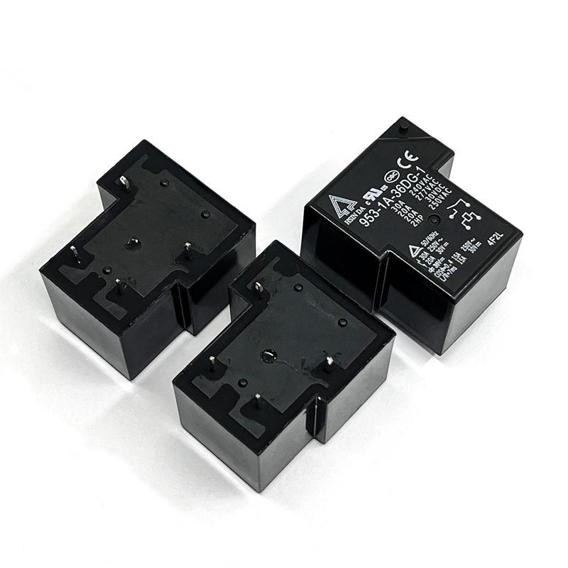 953-1A-36DG-1 High Power Relay, 1 Group Normally Open, 4 Pins, 20A