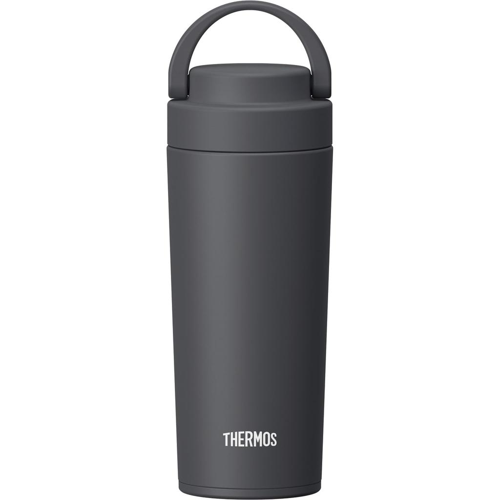 Thermos Przenośny kubek termiczny z uchwytem do przenoszenia Smoke SMB, 420 ml, Czarny, JOV-421