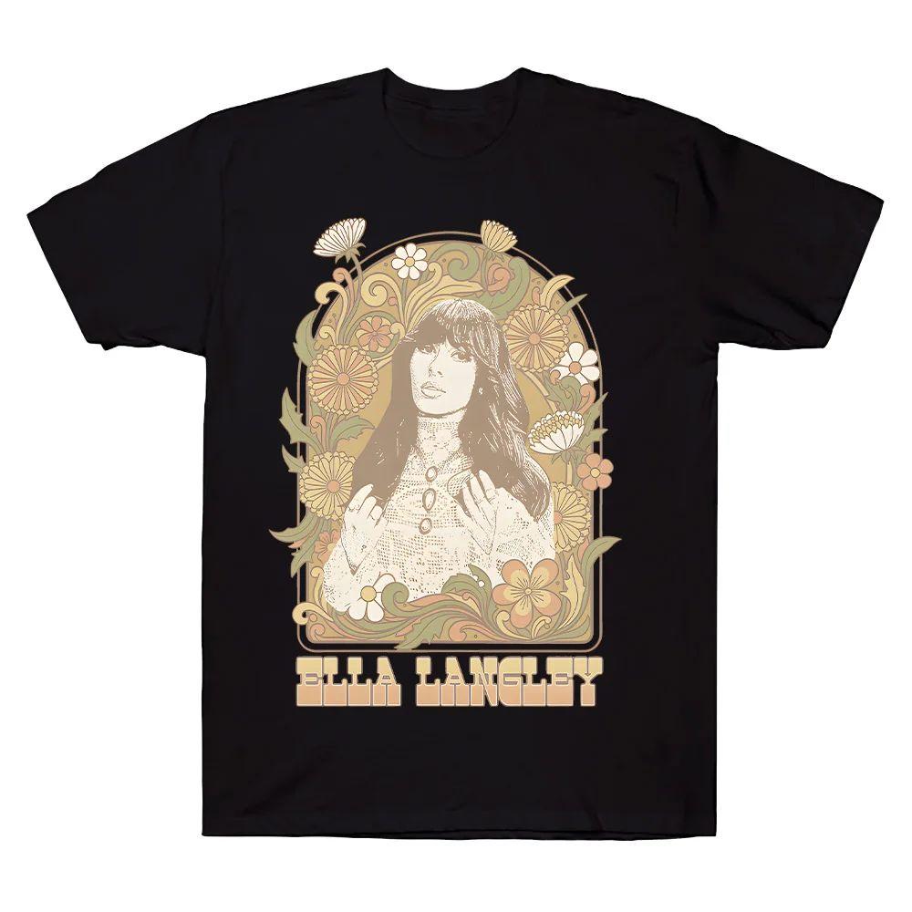 Fashion New Cotton Clothes Ivory Dandelion Tee Ella Langley Dandelion Album Tshirts Round Neck Short Sleeve Casual Tee Unisex