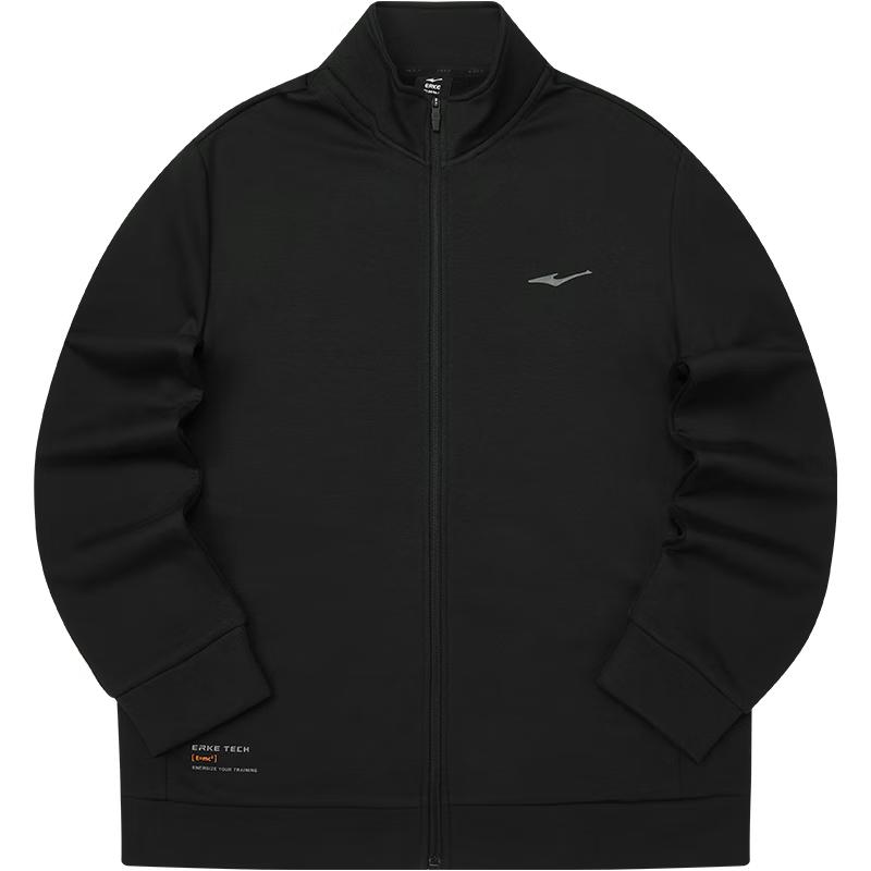 Erke Men s Stand-Up Collar Cardigan Sweatshirt XL