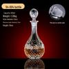 Engraved Whiskey Decanter