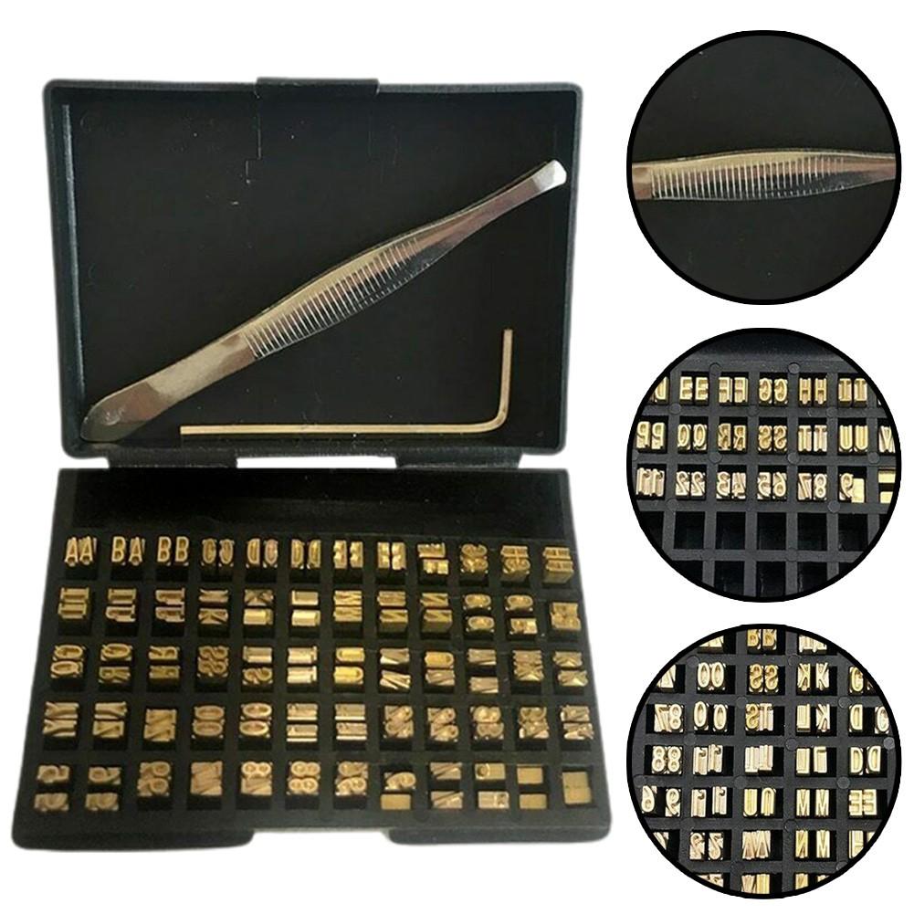 

120 Pcs Printing Font Copper Character Stamping Machine