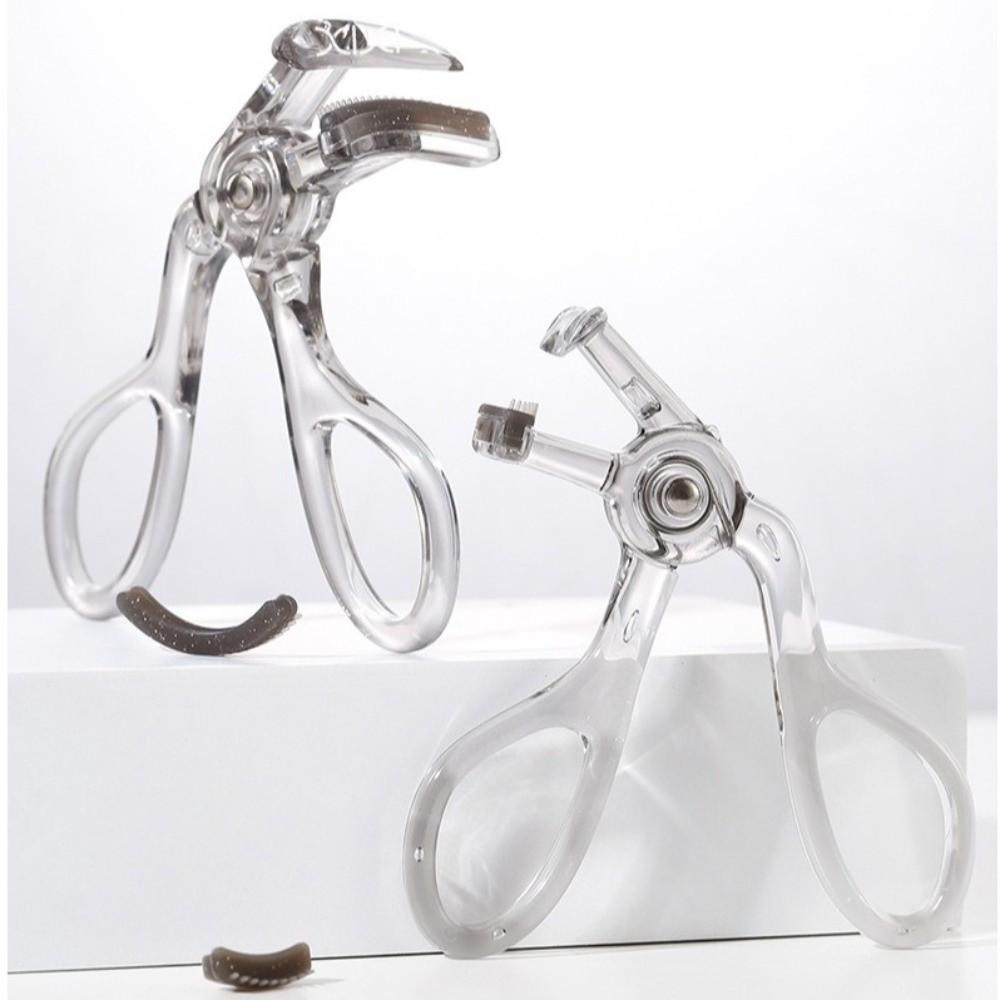 Wide-Angle Lash Curler Long-Lasting One-Clip Eyelash Curler Portable Eyelash Curler Makeup Tool
