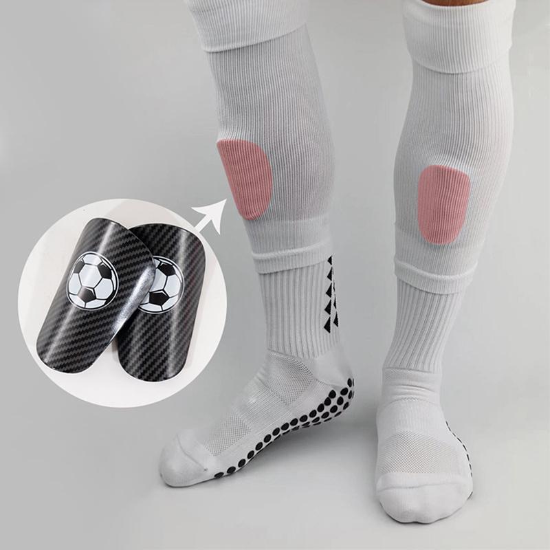 1Pair Football Shin Pads Protective Equipment Mini Shin Guards Soccer Shin Guards Anti Slip For Men Women Kids Boys Girls
