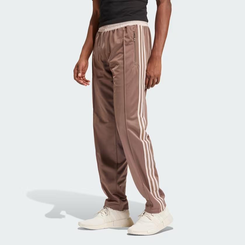 adidas Originální tepláky Pánské spodky Hnědé IU0215