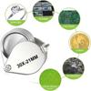30x21mm Magnifying Glass Pocket Jewelry Loupe Mini Folding Magnifier For Identifying Jade Coin Antique Magnifying Glass