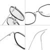 New TR90 Round Frame Titanium Glasses with Korean Personality AC Optical Glasses Myopia Glasses
