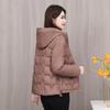 Naiste jakid Naiste parkad Talvejope Kapuutsiga Vaba Puuvillpolsterdatud Parka Naiste Vabaaja Ülemõõduline Puhvjakk Pealisrõivad