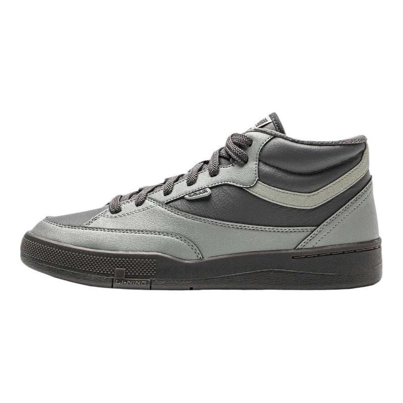 Li-Ning Extreme Sports Unisex Mid-Top Skate Shoes Grey AECU035-1 43