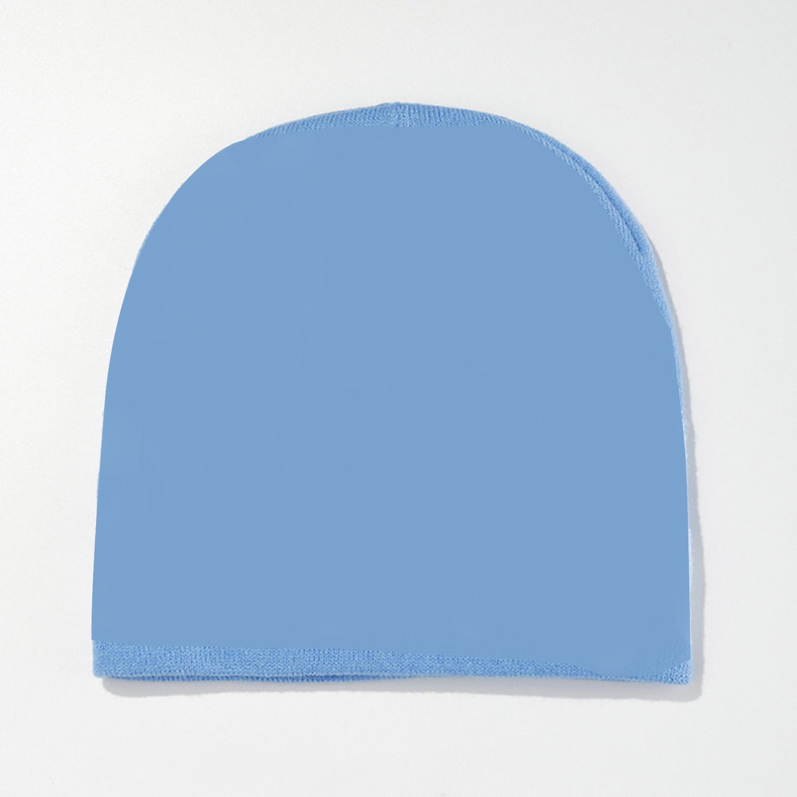 Women s Fashion Letter Jacquard Beanie Winter Warm Knitted Hat Trendy Versatile Casual Skull Cap