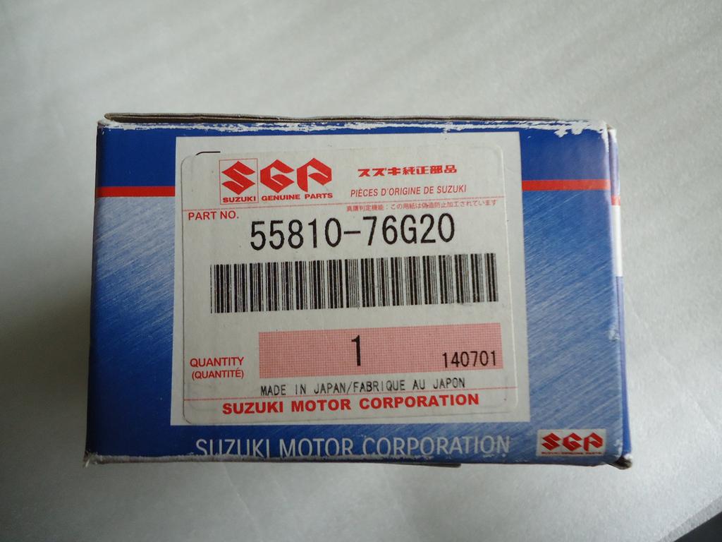 SUZUKI Genuine Parts Pad Set Part Number 55810-76G20