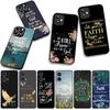 Cover for Huawei P30 P20 P10 Mate 10 20 Pro Lite Y9A Y8S P Smart Y7 Y9 Prime Case Bible Verse Faith Christian Philippians Flower