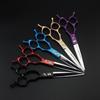 6.5 Inch, Color Double Curved Handle, Pet Grooming Scissors Straight Scissors, Pet Trimming Scissors 5 Colors Optional