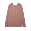 2024 Women's Casual Plus Size Jacquard Hooded Sweatshirt - Autumn/Winter Collection