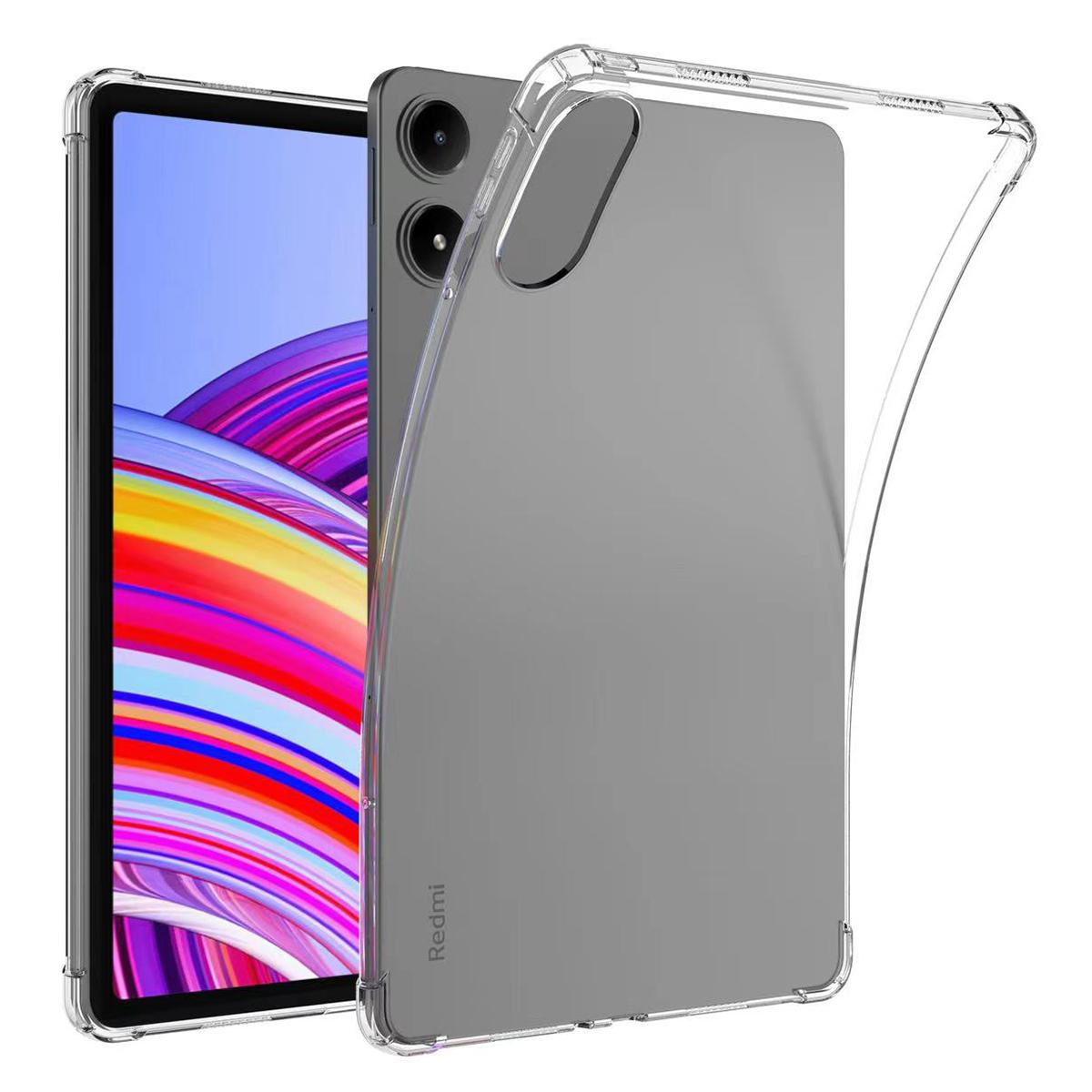 

Для Xiaomi Redmi Pad Pro/Redmi Pad Pro 5G/Poco Pad Чехол Four Corner Pro/Poco Padtection Прозрачная планшетная TPU-накладка A