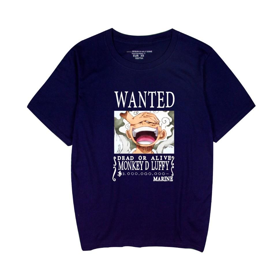 ONE PIECE T-Shirt Cartoon Print Graphic Summer Clothing Oversized Short Sleeve Funny Casual Women Top