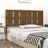VidaXL Headboard Honey Brown 155.5x4x100 Cm Solid Pine Wood 817998