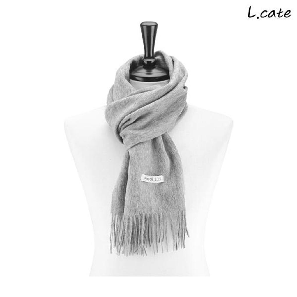 Elkate Women s Muffler LDRM010 Plain Solid Wool Scarf