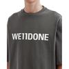 WE11DONE Letter Print T-Shirt Men Tops WDETE841UCHMQ